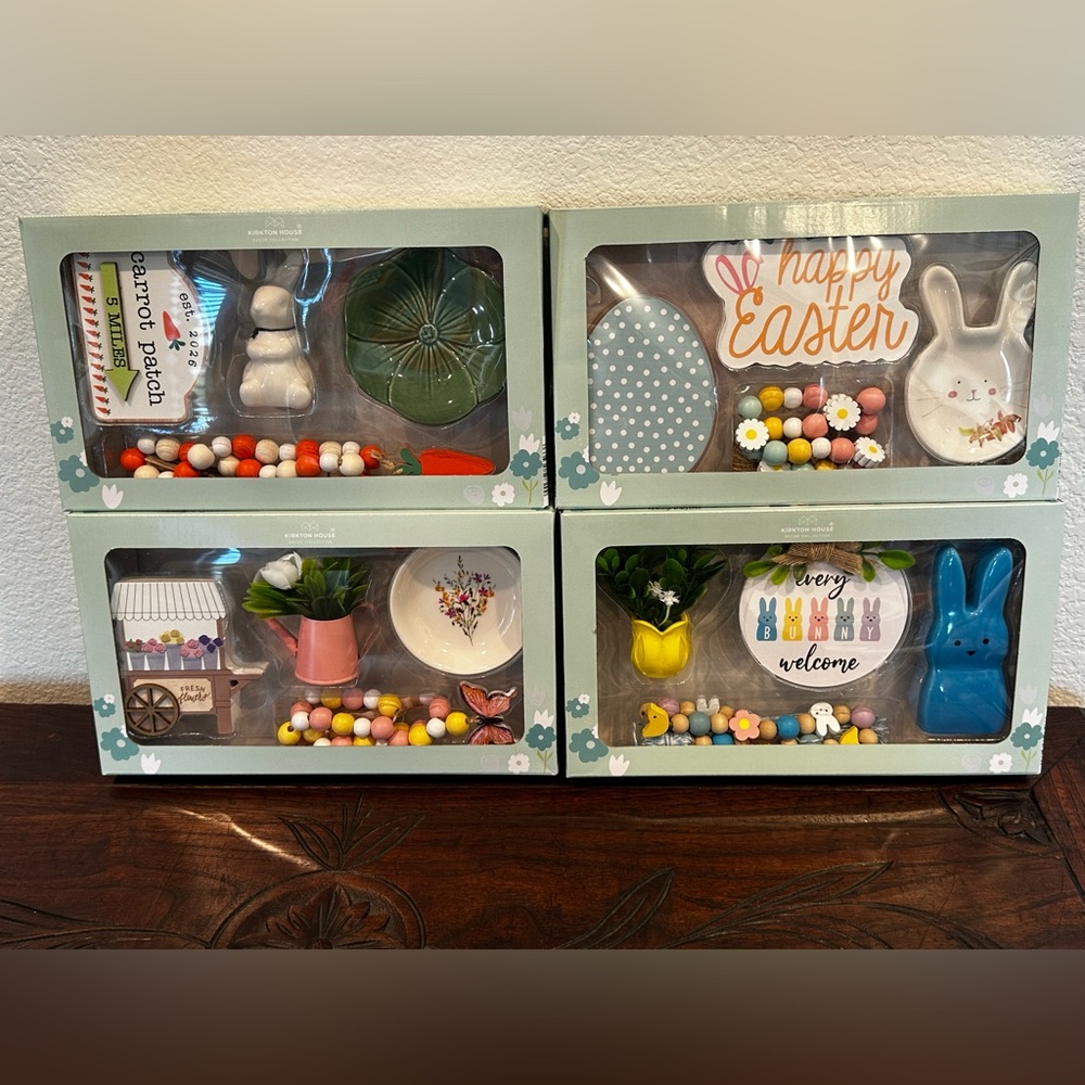 PICK ANY 2! Kirkton House Spring Easter Tray Objects Tier Tray Aldi Decor Props